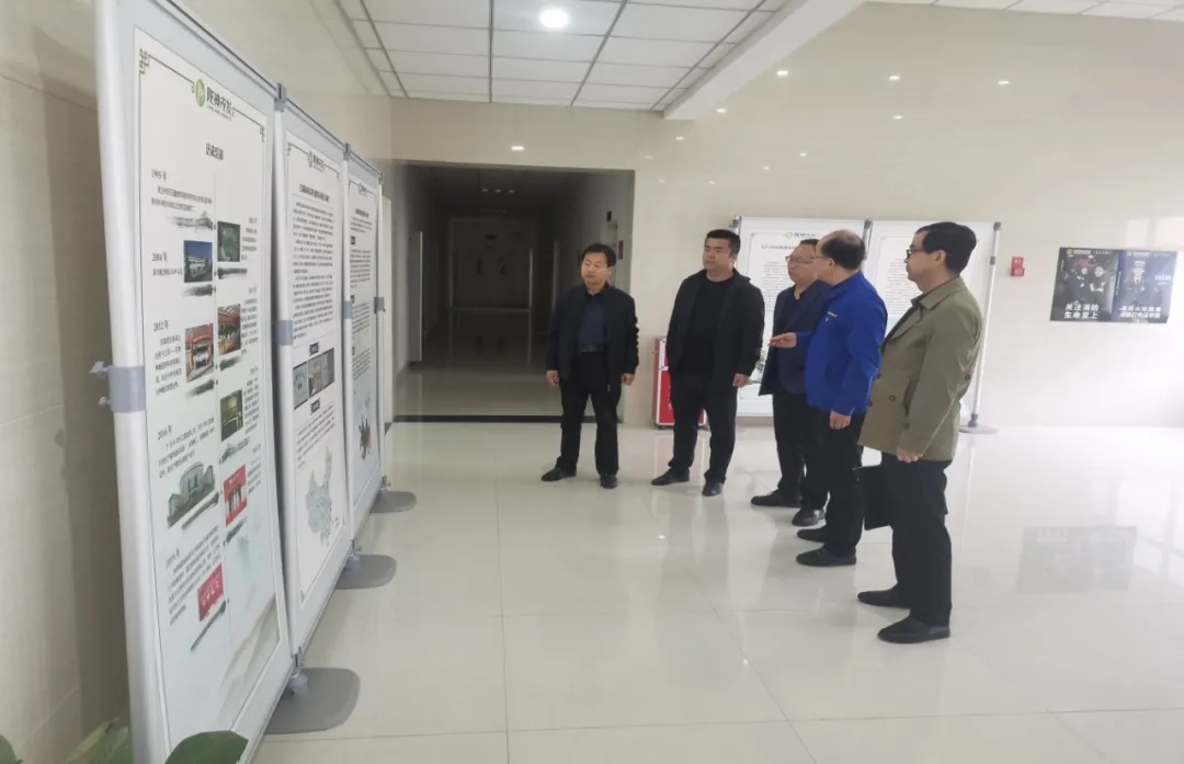 榆中縣就業服務局副局長王成一行蒞臨隴神戎發參觀調研