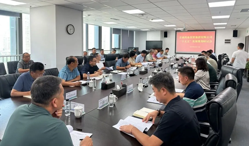 【集團要聞】甘肅藥業集團召開“十五五”發展規劃研討會